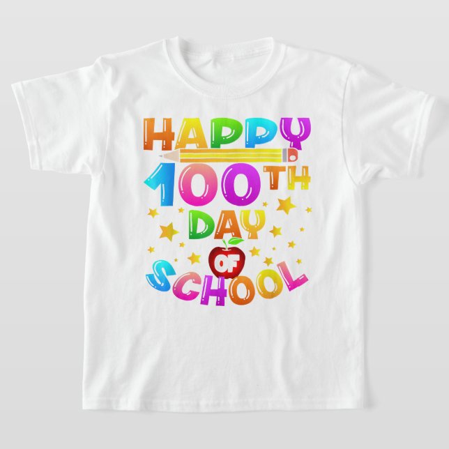 Camiseta 100 días de clases (Distribución)