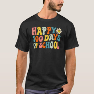Camiseta 100 días de clases 100 días de lluvia más intelige