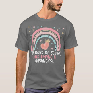 Camiseta 100 días de clases del director 100º día de clases