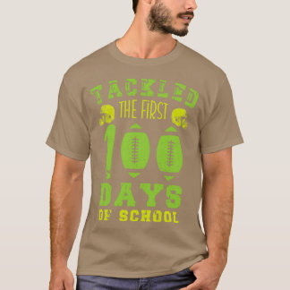 Camiseta 100 días de clases en los primeros 100 días de S
