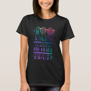 Camiseta 100 días de clases Séptimo Grader Student Teacher