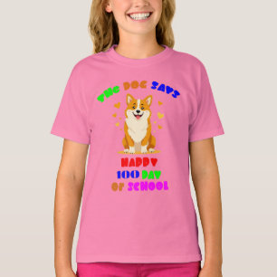 Camiseta 100 días de clases: Una celebración atractiva con