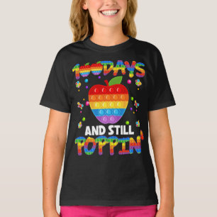 Camiseta 100 días de clases y aún pino 100 días pop