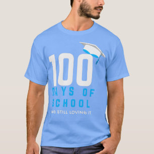Camiseta 100 días de clases y todavía me encanta el clásico