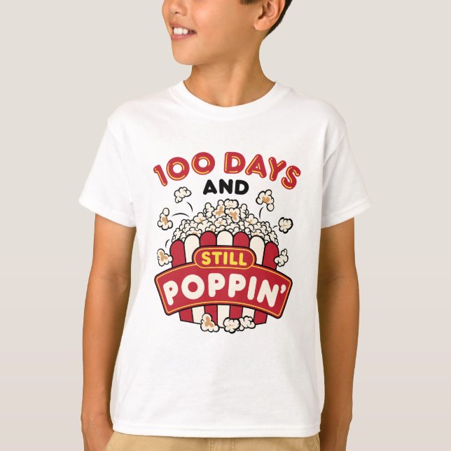 Camiseta 100 días de clases y todavía pino (Anverso)