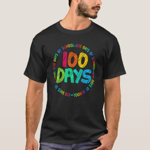 Camiseta 100 Días De Colegio 100º Día Kindergarten Pre K Pr