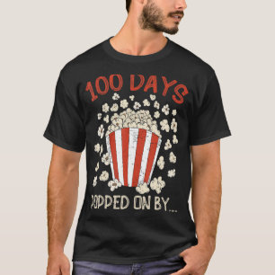 Camiseta 100 Días De Colegio 100 Días De Popcorn