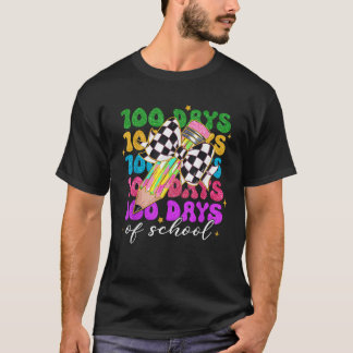 Camiseta 100 Días De Colegio Coquette Bow Lápiz 100 Días Sm