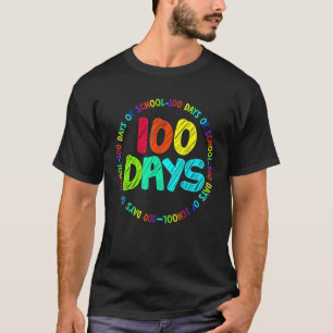 Camiseta 100 Días De Colegio Maestro De Kindergarten 100 Dí