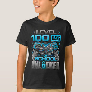 Camiseta 100 Días De Colegio Niños Desbloqueados 100 Días D