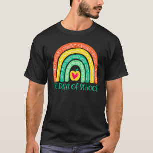 Camiseta 100 Días De Colegio Papelería Escolar Monísima Y C