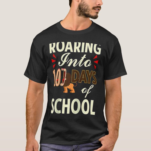 Camiseta 100 días de colegio Smar (Anverso)