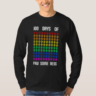 Camiseta 100 Días De Colegio Trajo A Algunos Perros Ness Cu