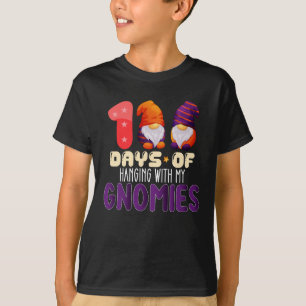 Camiseta 100 Días De Colgar Con Mi Escuela De Gnomies