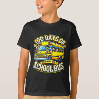 Camiseta 100 Días De Conducir El Autobús Escolar 2