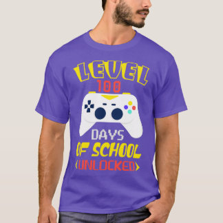 Camiseta 100 días de desbloqueo escolar