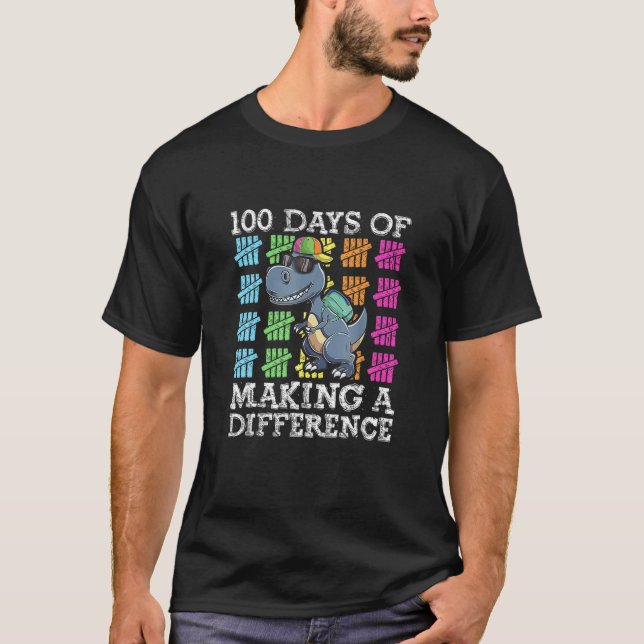 Camiseta 100 Días De Diferencia (Anverso)