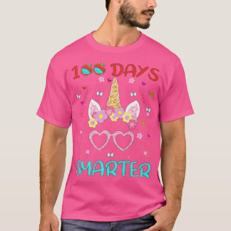 Camiseta 100 días de disfraz escolar de Chicas unicornios