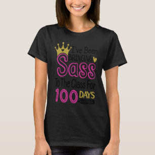 Camiseta 100 días de duración de la clase 100 días