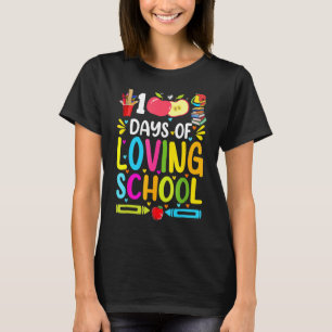 Camiseta 100 Días De Enamorada Escuela Cuta Cien Días De Es