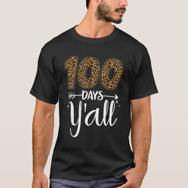 Camiseta 100 Días De Enseñanza (Anverso)