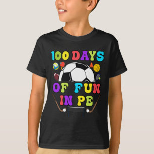Camiseta 100 Días De Enseñanza De Educación Para Profesores