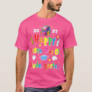 Camiseta 100 Días De Enseñanza De Niños Y Niñas