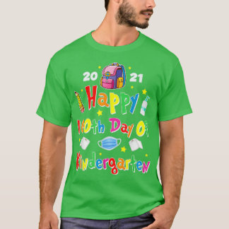 Camiseta 100 Días De Enseñanza De Niños Y Niñas
