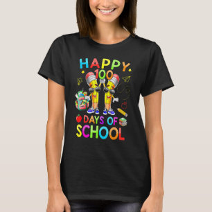 Camiseta 100 Días De Enseñanza Escolar Lápiz Para Estudiant
