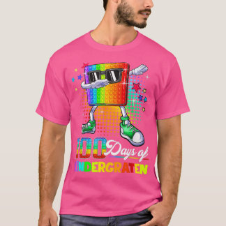 Camiseta 100 Días De Enseñanza Infantil 100