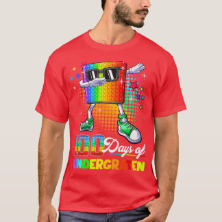 Camiseta 100 Días De Enseñanza Infantil 100