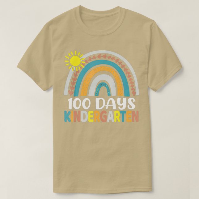 Camiseta 100 Días De Enseñanza Primaria O (Diseño del anverso)