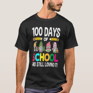 Camiseta 100 Días De Enseñanza Todavía Me Encanta A Estudia