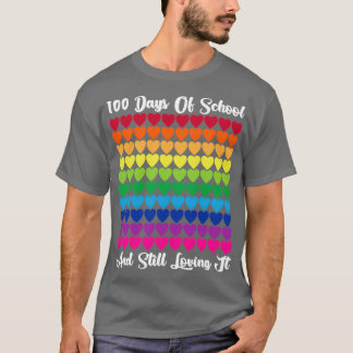 Camiseta 100 Días De Enseñanza Y Aún Amando A Su Profesor O
