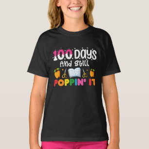 Camiseta 100 Días De Enseñanza Y Aún Así Lo Popinan