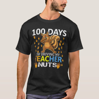 Camiseta 100 Días De Escolar, 100 Días De Conducir Mi Té