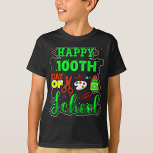 Camiseta 100 días de escolares niños 100 días