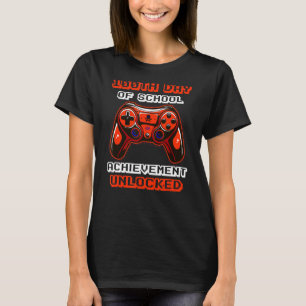 Camiseta 100 días de escolaridad de nivel 100º logro U