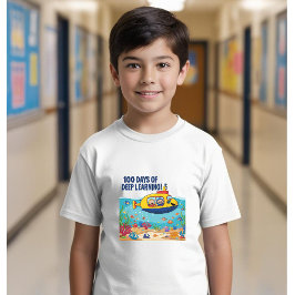 Camiseta 100 días de escolaridad para niños