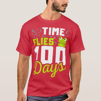 Camiseta 100 días de escolarización de niños 100 días