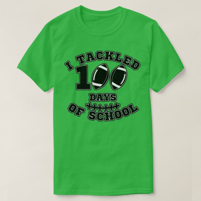 Camiseta 100 días de escuela1 (Diseño del anverso)