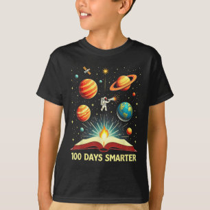 Camiseta 100 días de escuela 100 días de astronauta espacia