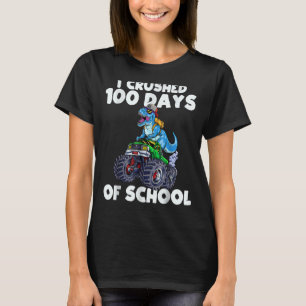 Camiseta 100 días de escuela 100 días de escuela Dino Monst