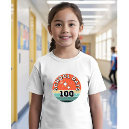 Camiseta 100 días de escuela, 100 días escolares