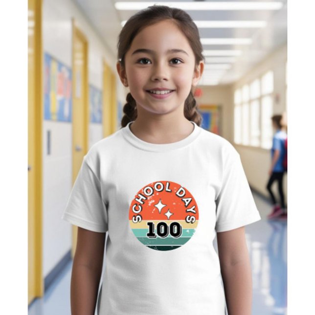 Camiseta 100 días de escuela, 100 días escolares (Subido por el creador)