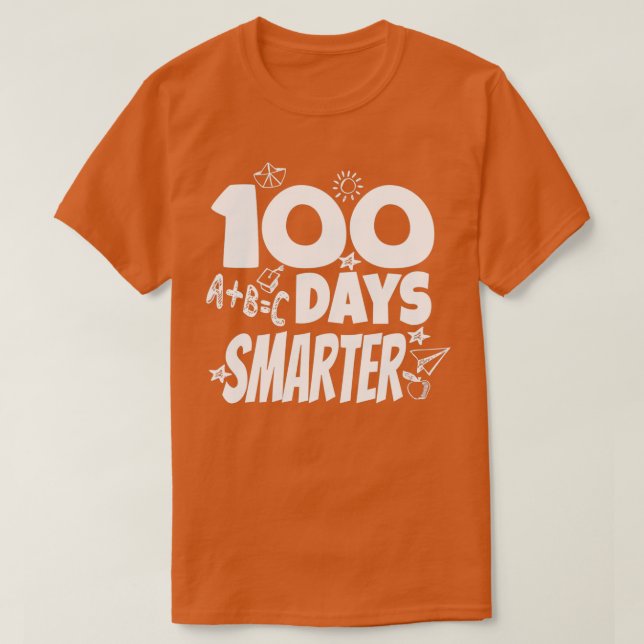 Camiseta 100 días de escuela 100 días Idea de regalo más in (Diseño del anverso)
