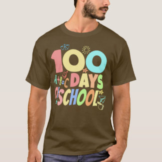 Camiseta 100 días de escuela 100 días más inteligente idea 