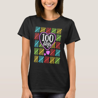 Camiseta 100 Días De Escuela 100 Días Más Inteligente Profe