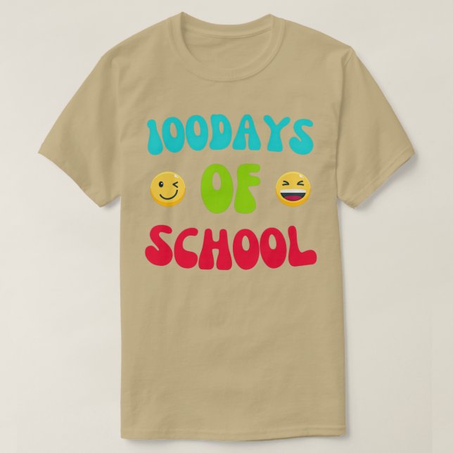 Camiseta 100 días de escuela 109 (Diseño del anverso)