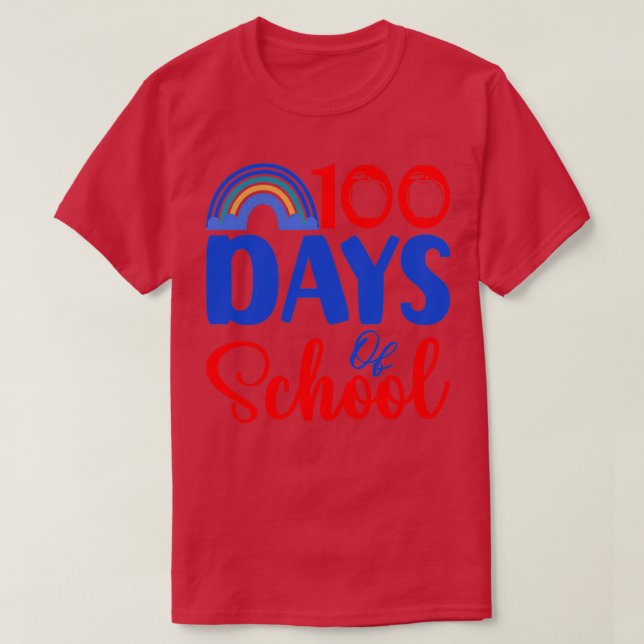 Camiseta 100 días de escuela 2 (Diseño del anverso)